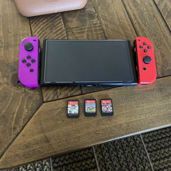 Nintendo Switch Oled -LIKE NEW