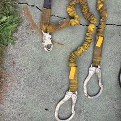 dBi Sala Shockwave 2 Shock Absorbing Twin Two Leg Lanyard 1244412 6ft Length