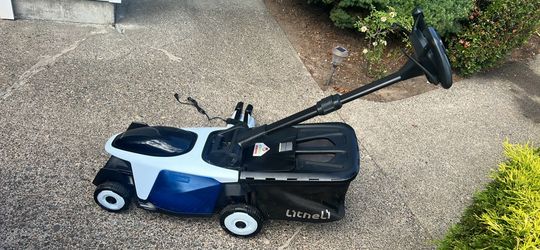 Self-propelled Litheli easySurge electric lawnmower