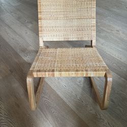 VERY High End Woven Lounge Chair