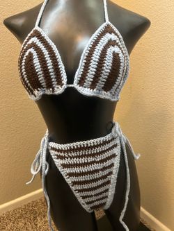 High waisted bikini set