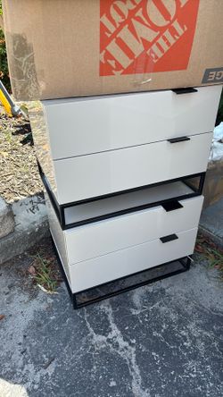 Night stand pair modern