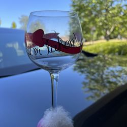Wine Glass For Bride To Be