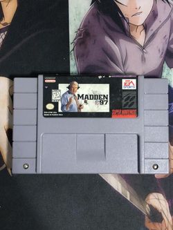 Madden 97 SNES (untested)