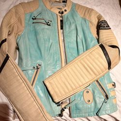 Harley Davidson genuine Women’s Riding Jacket LEATHER 