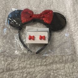 Minnie Headband and Earrings