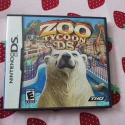 Zoo Tycoon ds