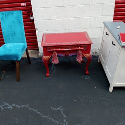 antique African design desk
