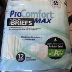 Adult Briefs  With Adjustable Side Panel 