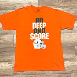 University of Miami Hurricanes Football Champs Sports Gear CSG T Shirt Mens XL