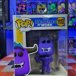 Tylor Tuskmon #1113 Funko Pop Vinyl Monsters at Work Disney + Pop Protector