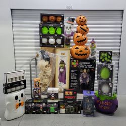 New Halloween Blow Molds, Pathway & String Lights, Animatronics-