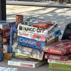 Collection Of Board Games