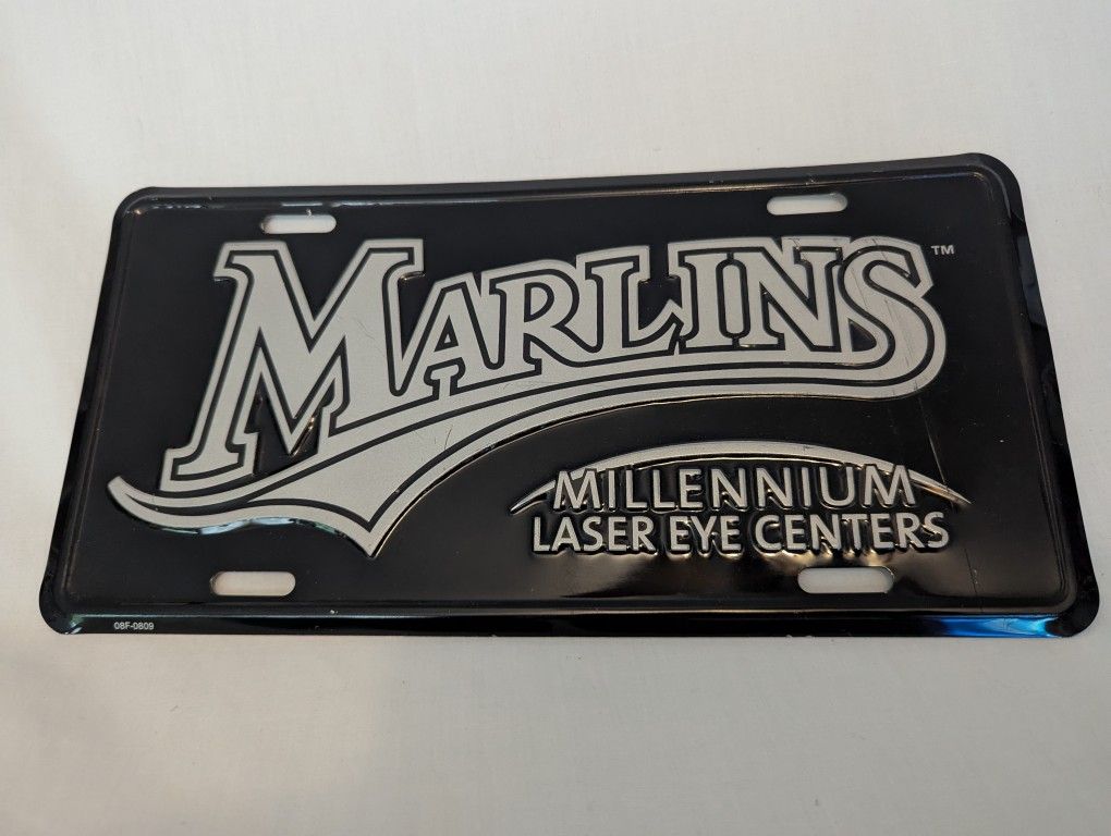 MLB Baseball Florida Marlins/License Plate/Miami Marlins