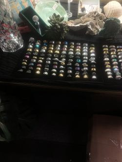 Brand new 300 rings for sale  there are sizes for men and women serious buyers only don't waste our time