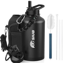 Insulated Water Bottle 64 oz（new)