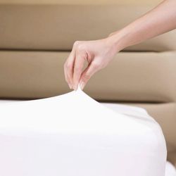 Queen Fitted Sheet Only（No Flat Sheet or Pillow Shams）,4 Way Stretch Micro-Knit,Snug Fit,Wrinkle Free,for Standard Mattress and Air Bed Mattress from 