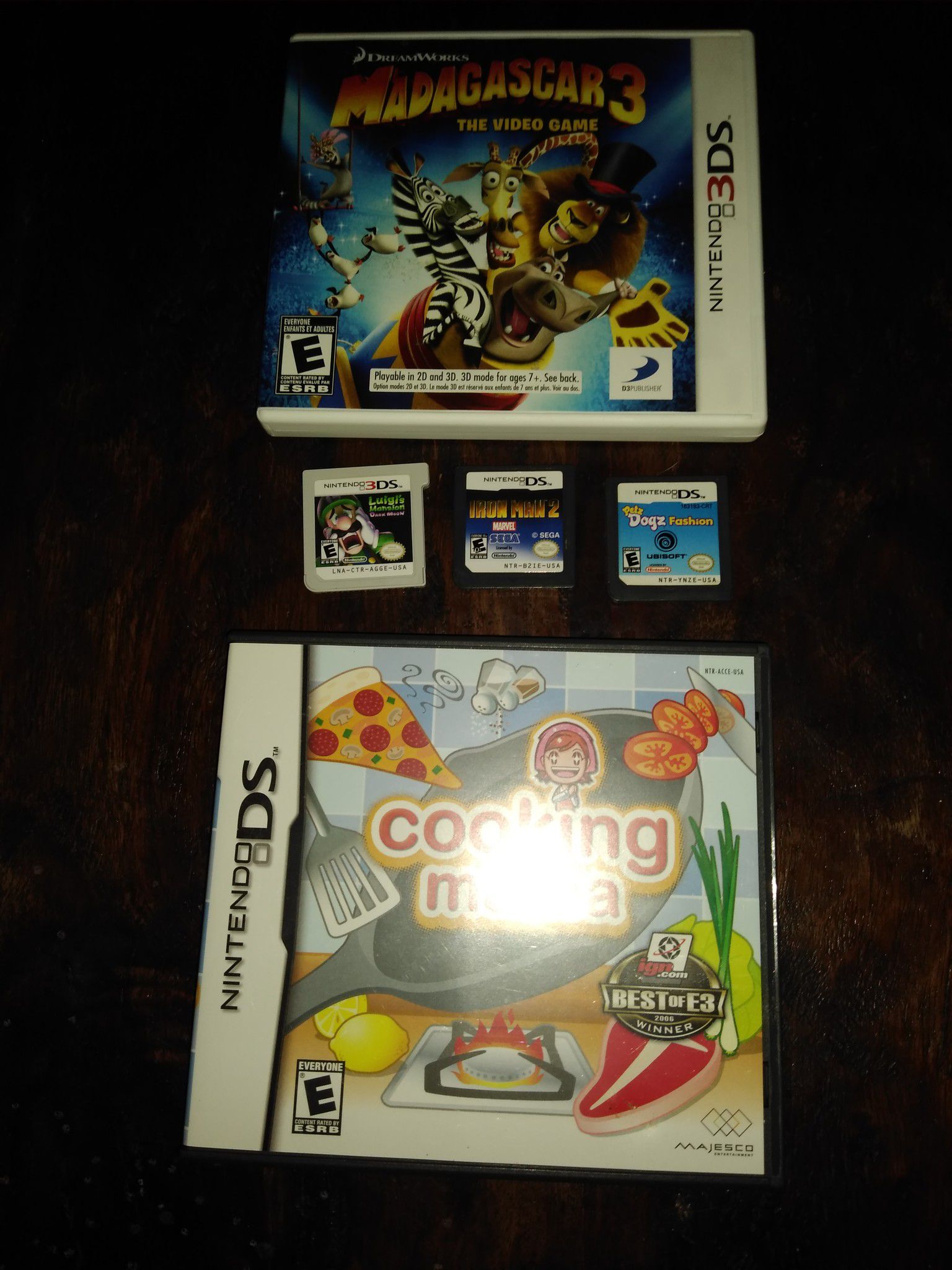 Nintendo 3DS GAMES. In perfect condition.