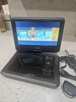 SYNAGY 9" Swivel Screen Portable DVD Player USB/SD Ports