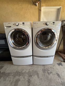 Whirlpool washer and dryer