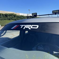 TRD WINDSHIELD BANNER