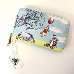 Disney Parks Loungefly Winnie the Pooh Wallet Red Balloon - NEW