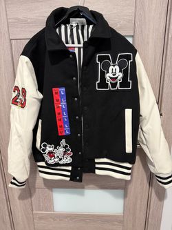 Disney costco limited edition Mickey Mouse Varsity Bomber Jacket