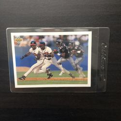 1992 Upper Deck Dion Sanders #SP3 Prime Times Two Card