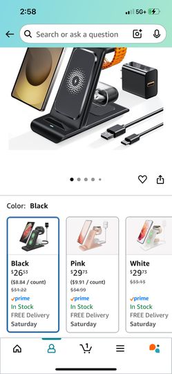 Wireless Charging Stand (Brand New)