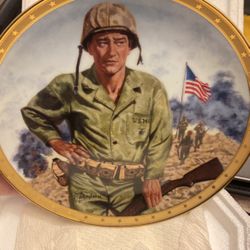 John Wayne Fine Porcelain Limited Edition, Plate