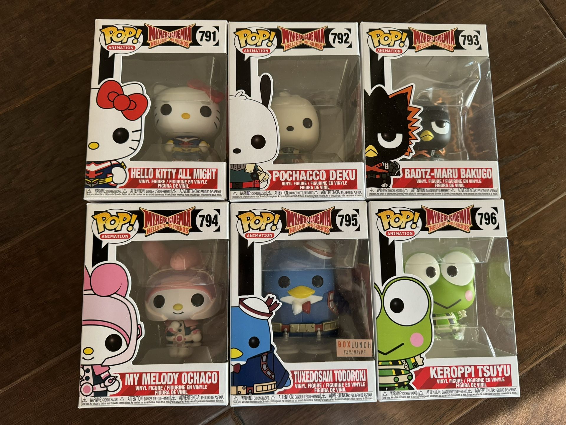 Funko Pop! My Hero Academia Sanrio Hello Kitty Vinyl Figures