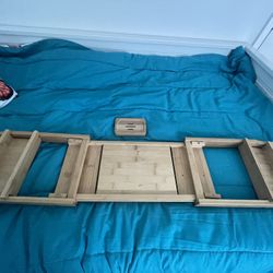 Bathroom Bathtub Caddy Spa Holder 