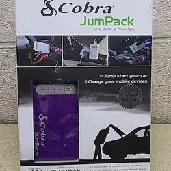 Cobra CPP 7500 Jump Starter Power Pack    NEW IN BOX