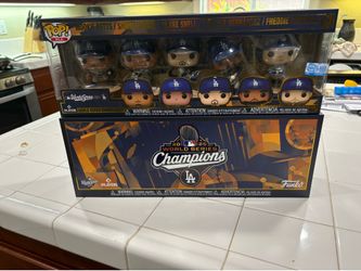 2025 Dodgers World Series Funko Pop 5 Piece
