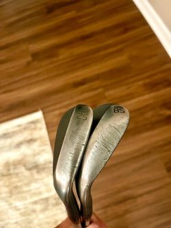 Titleist SM9 Raw Jet Black Wedges 58 and 52 Degree