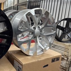 Silver Snowflake Wheels 