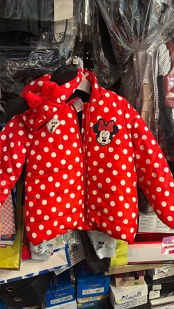 Mickey Mouse sizes 5 and 6x fleece coat-NEW