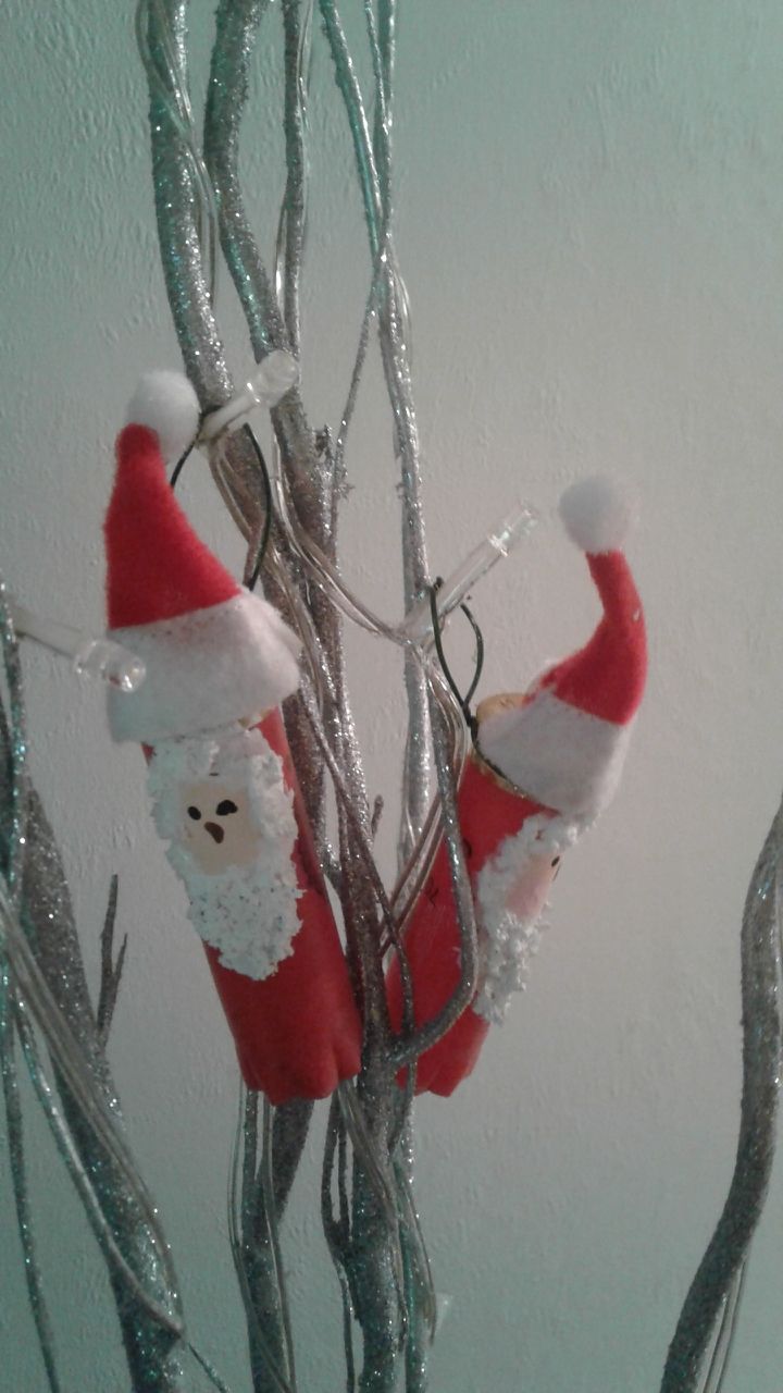 Santa shotgun shell Christmastree ornaments