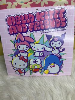 Hello Kitty & Friends 16 month calendar 2025 Brand New 