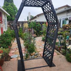 Gothic Coffin Style Arch Or Arbor
