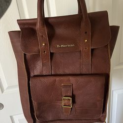 Doc Martens Brown Leather Backpack