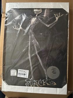 Jack Skellington Disney Canvas Screen Art Print The Nightmare Before Christmas