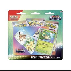 Pokémon: Prismatic Evolutions Tech Sticker Collection