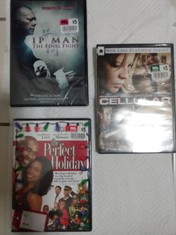 BRAND NEW - DVD'S $10.