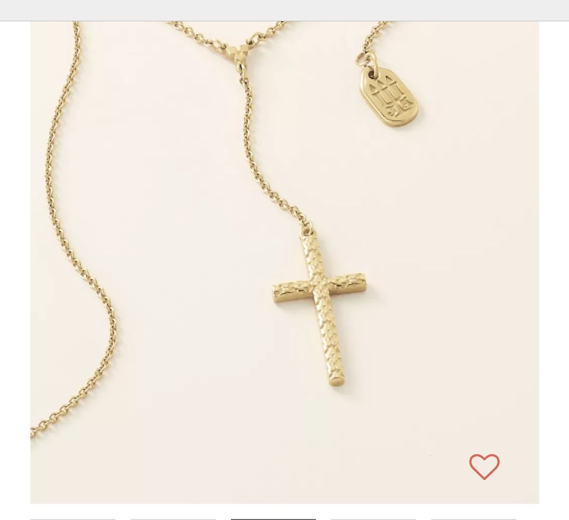 14k Gold James Avery Pearl/Rosary Necklace