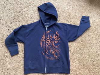 Boys Zip Up Hoodie from Hanes Size Small
