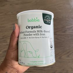 bobbie organic infant formula