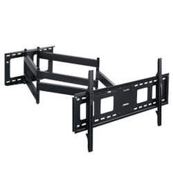 Long Extension TV Mount, Heavy Duty Dual 43” Arms 50 to 90 Inch