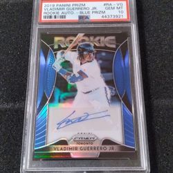 2019 Panini Prizm Vladimir Guerrero JR. Autograph Rookie Card PSA 10