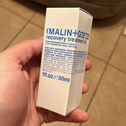 Malin + Goetz recovery treatment oil.